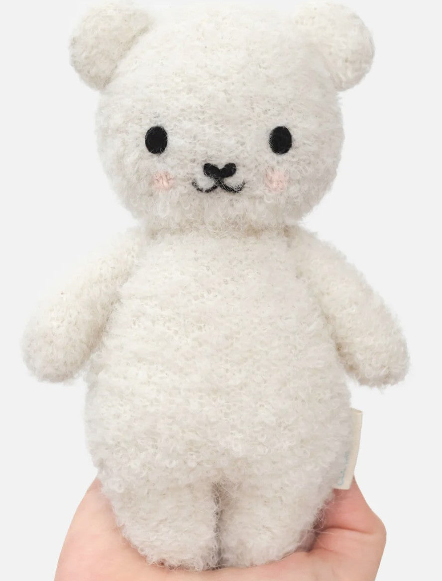 Cuddle + Kind Baby Boucle Bear Ivory