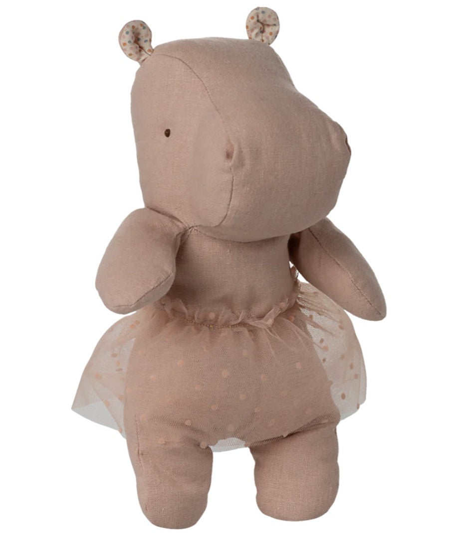 Maileg Safari Friends Hippo Skirt Rose