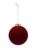 Park Hill Burgundy Flocked Ornament