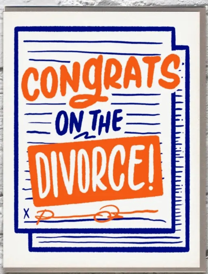 Bench Pressed Congrats Divorce