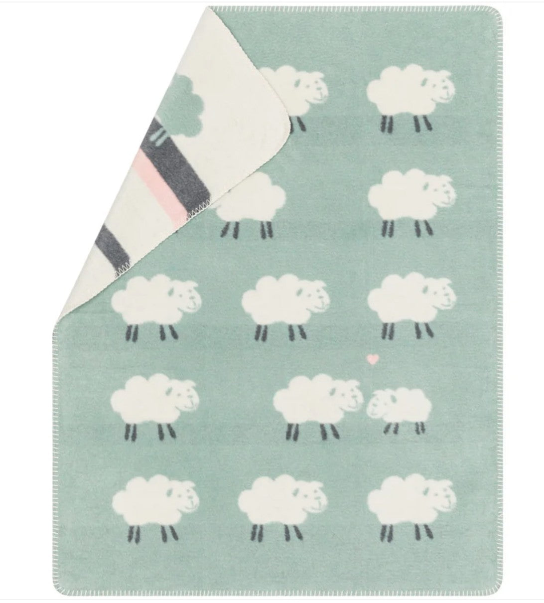 David Fussenegger Sheep All Over Blanket
