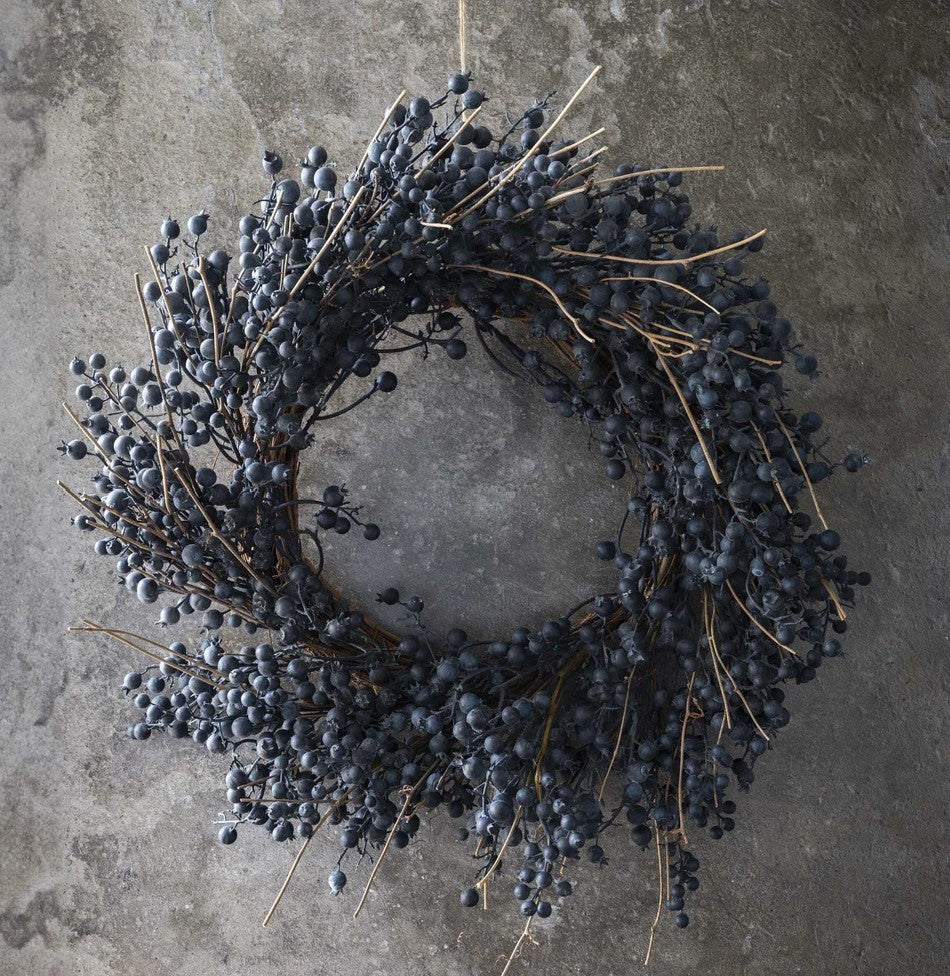Abigail Ahern Berry Wreath Midnight