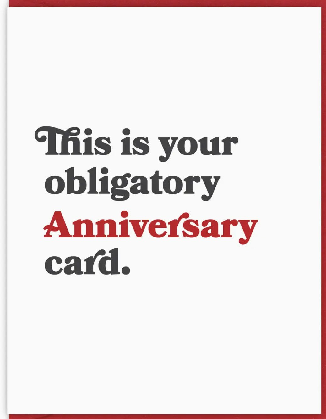 Spacepig Press Obligatory Anniversary Card