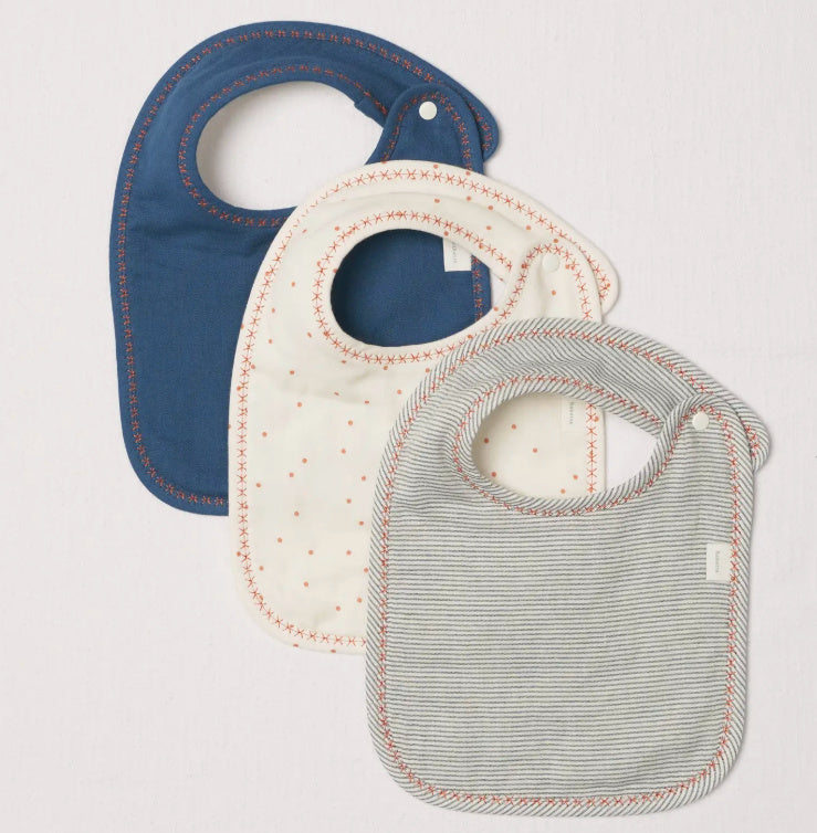 Babette Bibs Apricot Trim