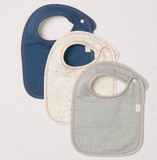 Babette Bibs Apricot Trim