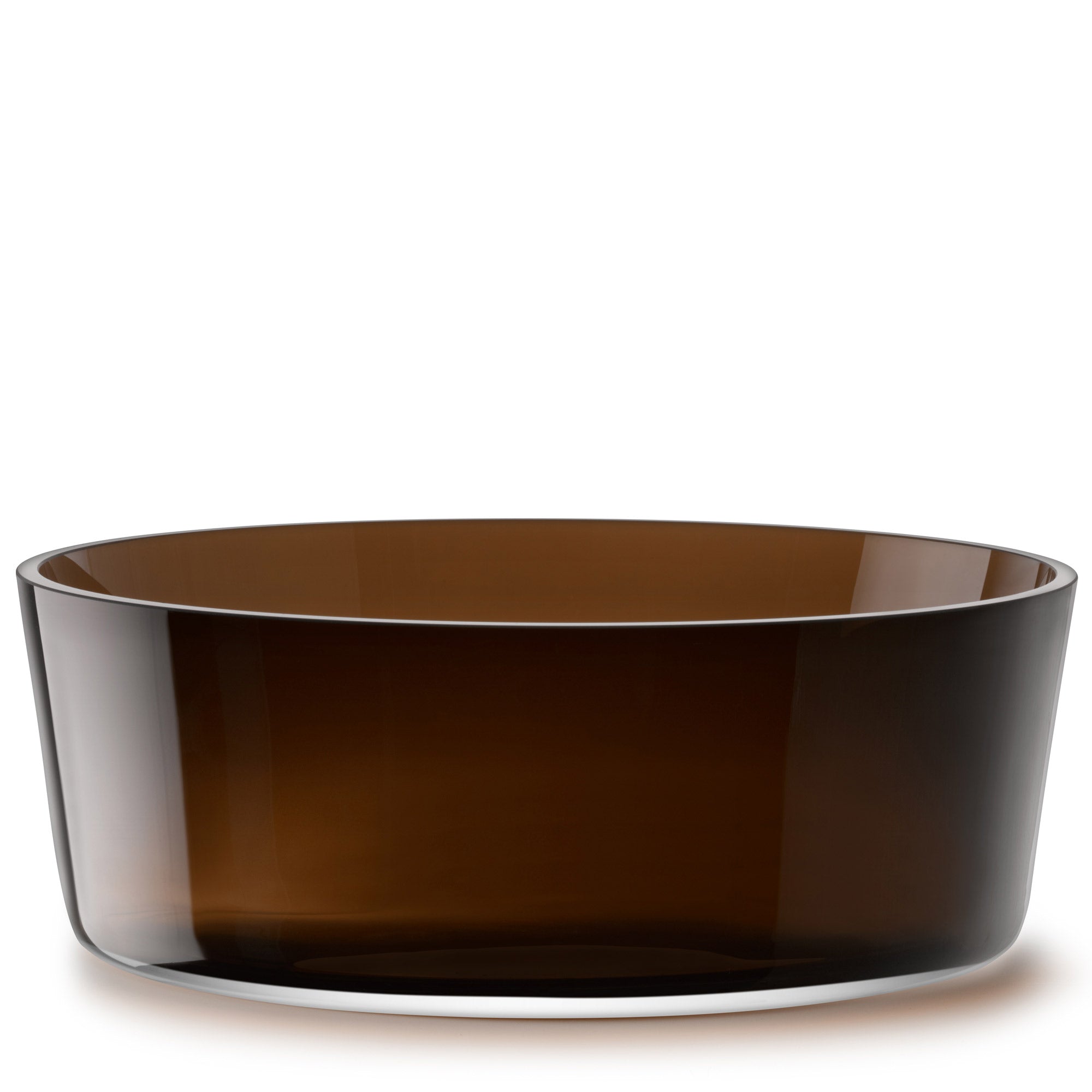 LSA Collective Glass Bowl, Mocha