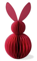 Tag Large Paper Bunny - Fuschia