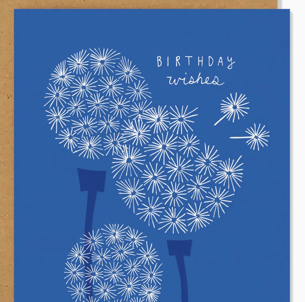Badger & Burke Dandelion Birthday Card