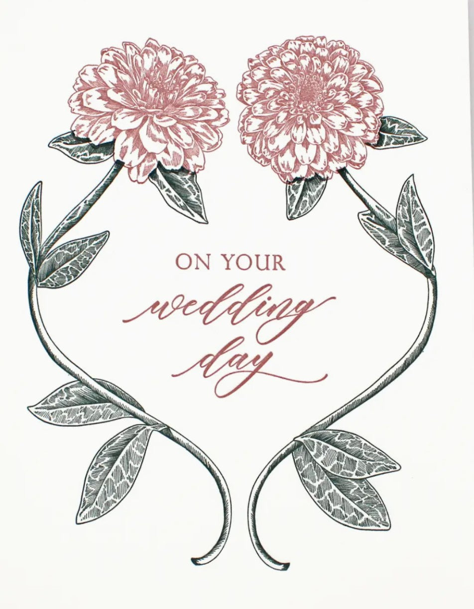 Rust Belt Love On Your Wedding Day Card