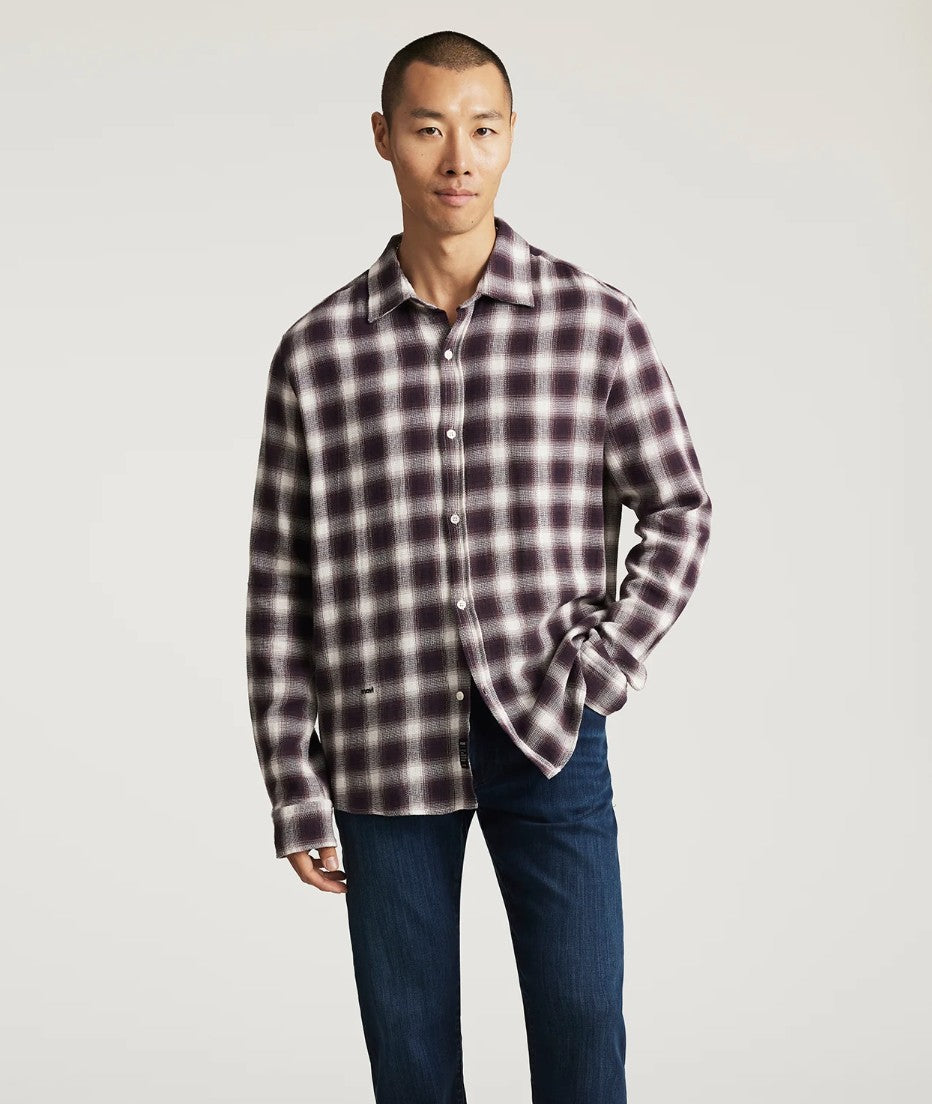 Mavi Long Sleeve Shirt - Check Shirt, Nightshade