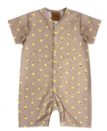 Hebe Romper with Small Lemon Allover Print