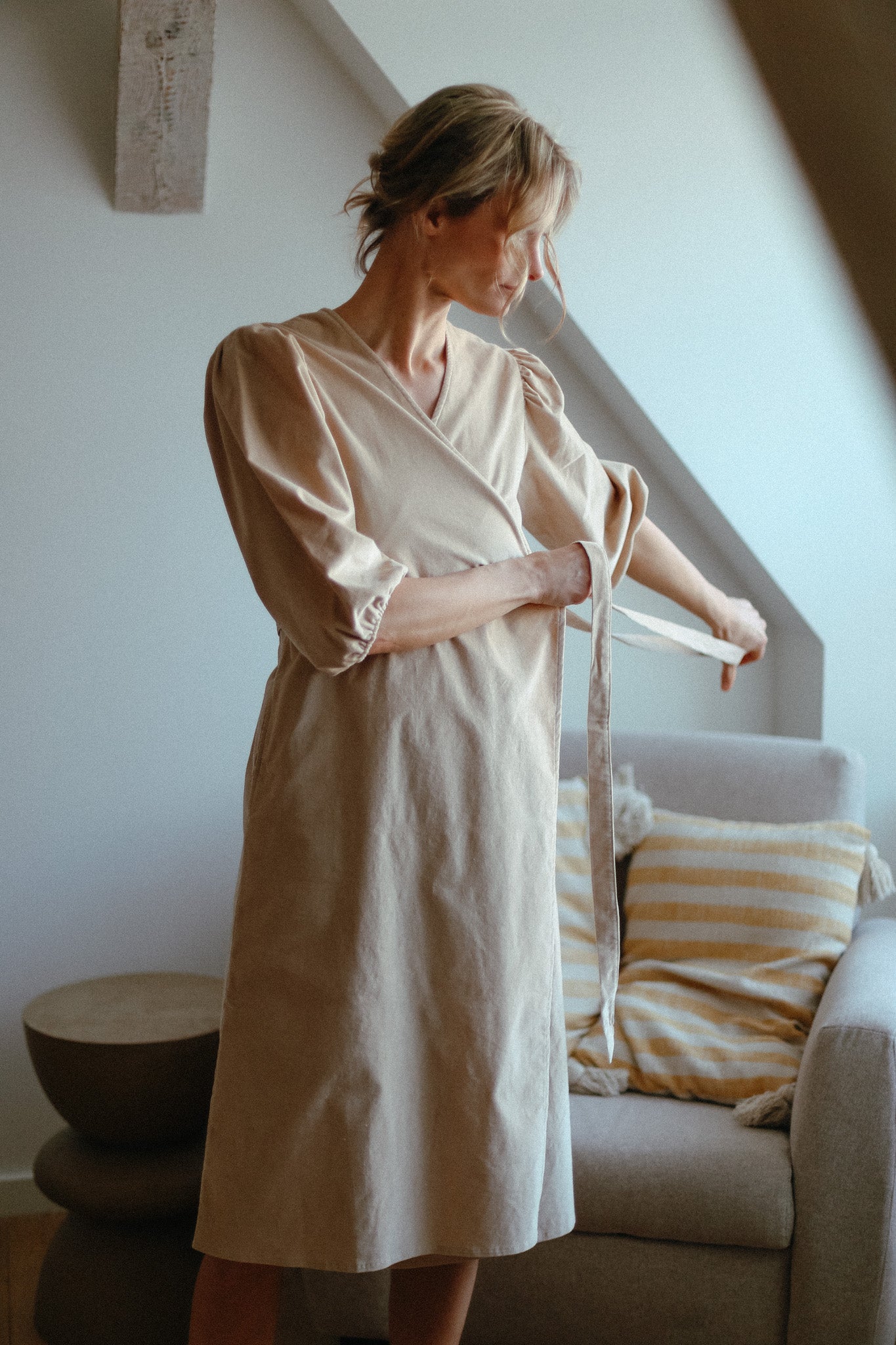 Tiny Bunny Wrap Dress