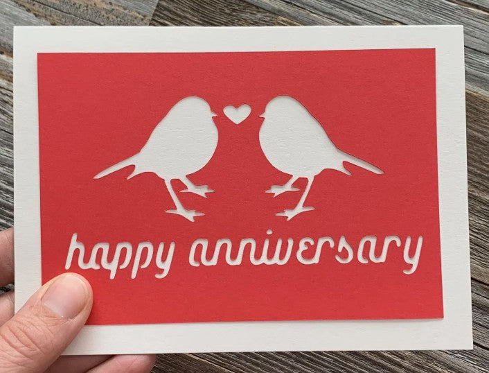 Louise Lauret Happy Anniversary Love Birds