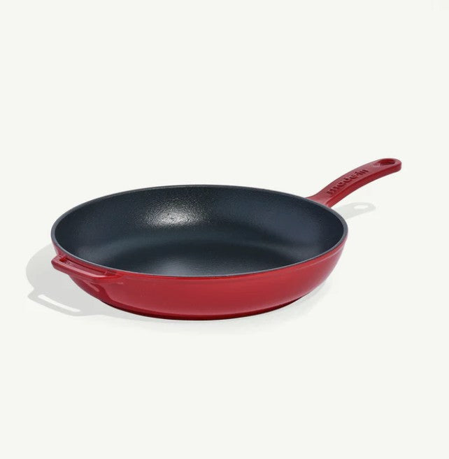 Made In Enameled Cast Iron Skillet