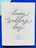 ink meets paper Happy Wedding Day