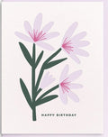 Dahlia Press Birthday Flower