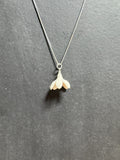 Purely Porcelain Snowdrop Necklace