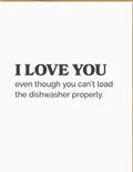 Spacepig Press Even Though You Can't Load the Dishwasher