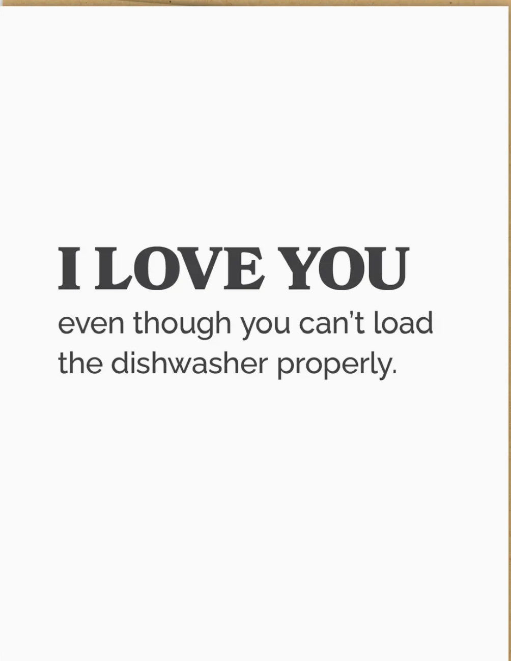 Spacepig Press Even Though You Can't Load the Dishwasher
