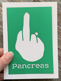 Louise Lauret Middle Finger Pancreas