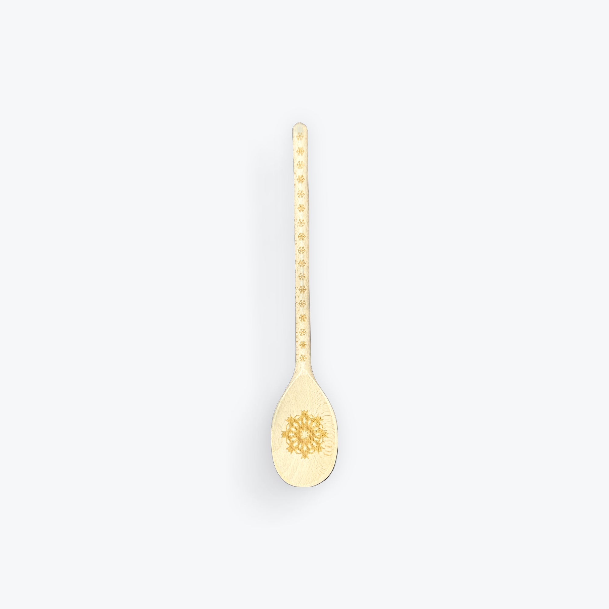 Cose Nuove Engraved Wooden Spoon, Snowflake
