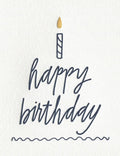 ink meets paper Happy Birthday Cake Card