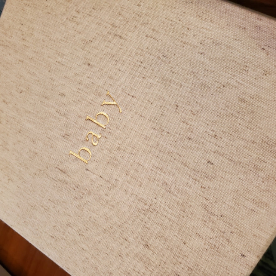 Write To Me Baby Linen Box