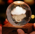 Gingko Amber Crystal Rain Cloud