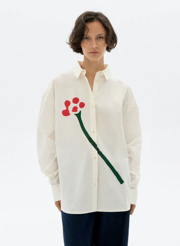 Thinking Mu Flower Juana Blouse