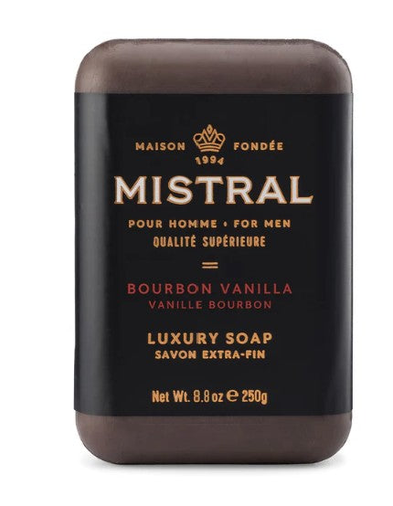 Mistral Bourbon Vanilla Bar Soap
