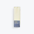 Liljeholmens Stearinfabrik Christina Antique Taper Candles, 10", Pack of 8, White
