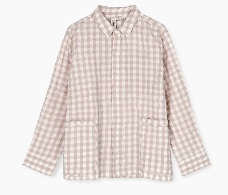 Juna Bianca Shirt, Grey/Birch