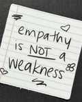 Pushing Whimsy Empathy is Not a Weakness Sticker