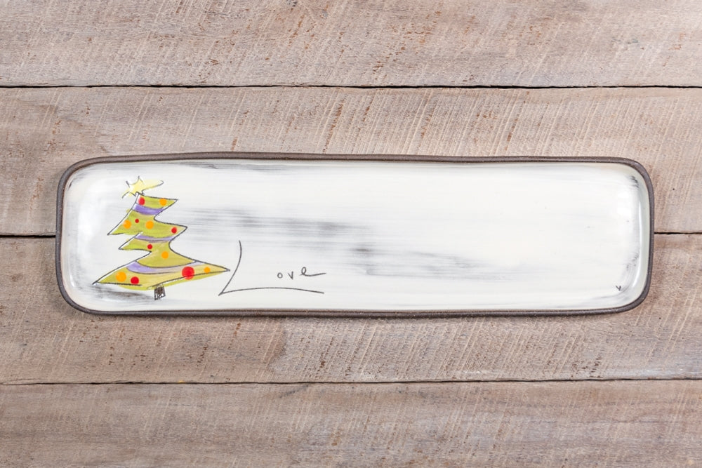 Z Pots Long Rectangle Tray Christmas