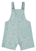 babyclic Sardines Aqua Overalls