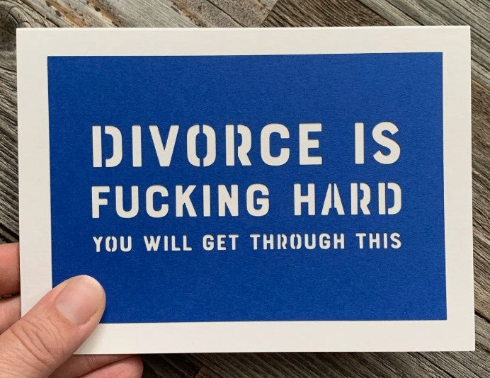 Louise Lauret Divorce Support Card