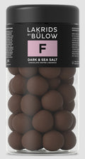 Lakrids F Dark & Sea Salt Chocolate Coated Gourmet Licorice, large