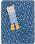 David Fussenegger Blanket in Puppet - Bear