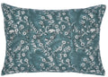 Filling Spaces Vidaai Teal Pillow