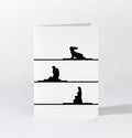 HAM Yoga Rabbit Card