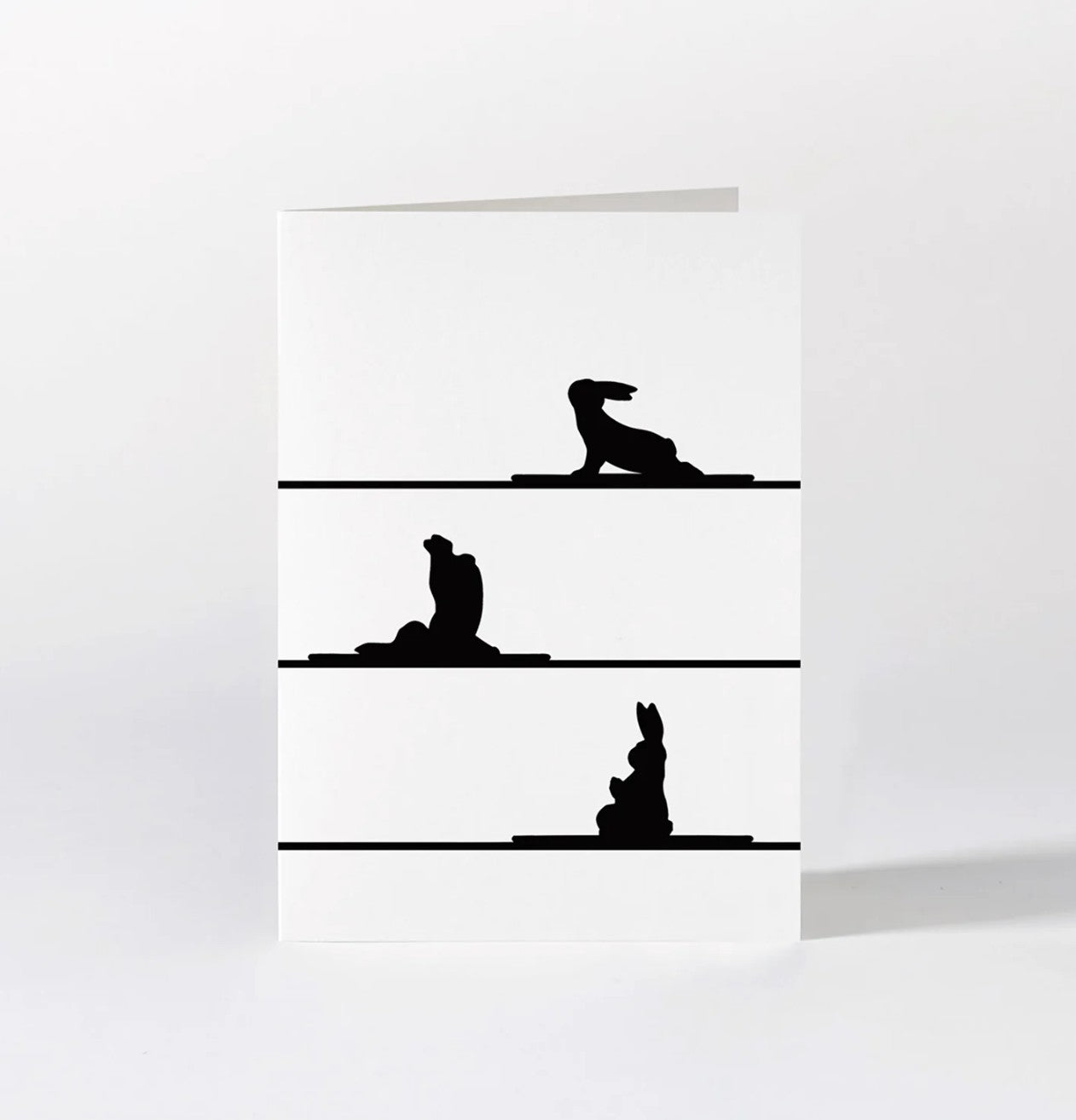 HAM Yoga Rabbit Card