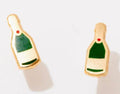 Larissa Loden Champagne Enamel Stud