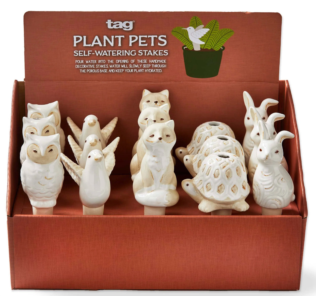 Tag Critter Plants Pet Watering Stake
