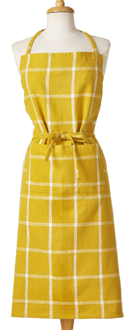Tag Classic Check Slub Apron