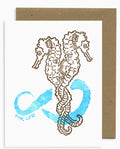 Lynnoleum Seahorses for Life Card