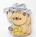 SimplyMKO Don't Touch My Food Sticker