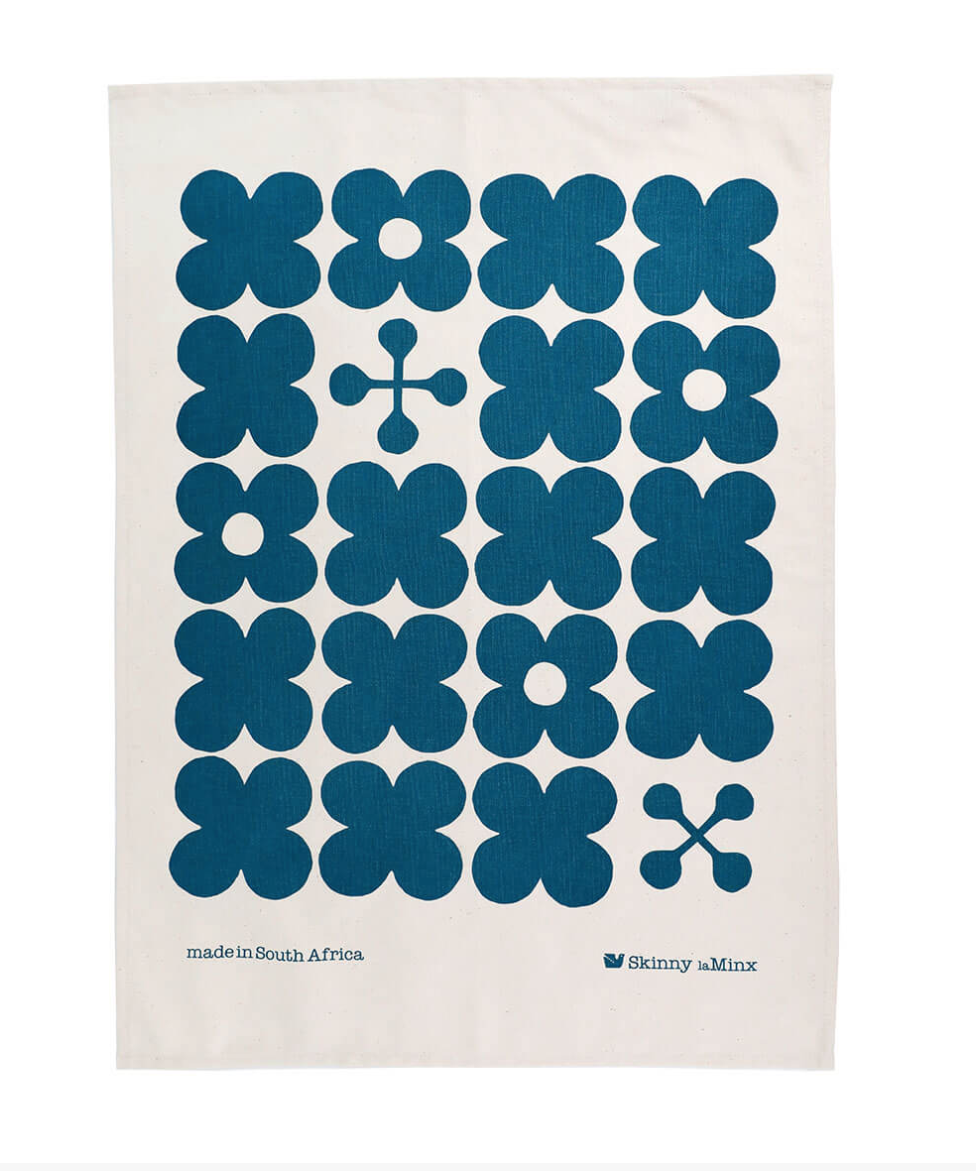 Skinny laMinx Tea Towel Scandi Candy Petrol