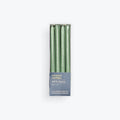 Liljeholmens Stearinfabrik Christina Antique Taper Candles, 10", Pack of 8, Green