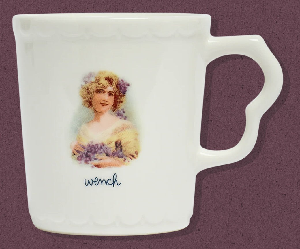 Fishs Eddy All in the Family Wench Mug