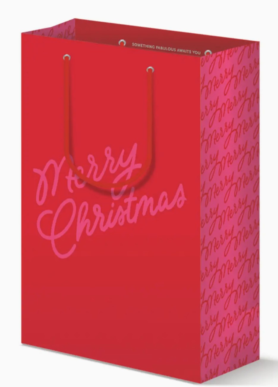 Dahlia Press Merry Christmas Bag